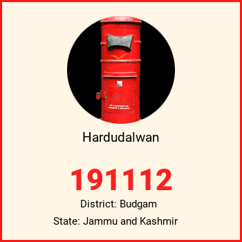Hardudalwan pin code, district Budgam in Jammu and Kashmir