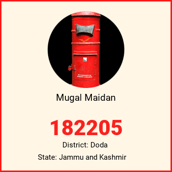 Mugal Maidan pin code, district Doda in Jammu and Kashmir