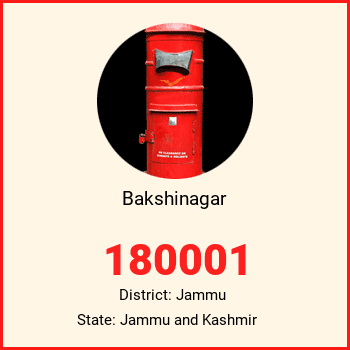 Bakshinagar pin code, district Jammu in Jammu and Kashmir