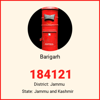 Barigarh pin code, district Jammu in Jammu and Kashmir