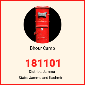 Bhour Camp pin code, district Jammu in Jammu and Kashmir