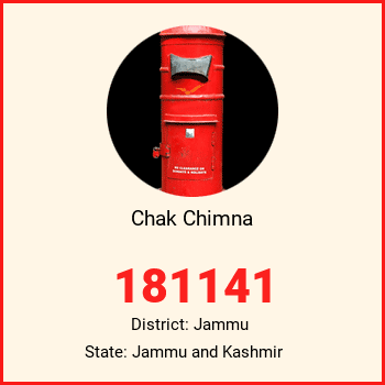 Chak Chimna pin code, district Jammu in Jammu and Kashmir