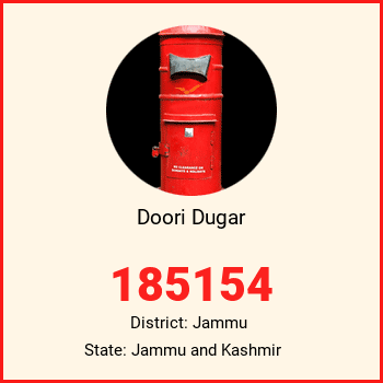 Doori Dugar pin code, district Jammu in Jammu and Kashmir