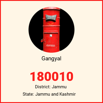 Gangyal pin code, district Jammu in Jammu and Kashmir