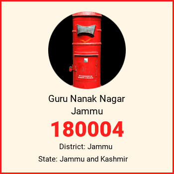 Guru Nanak Nagar Jammu pin code, district Jammu in Jammu and Kashmir