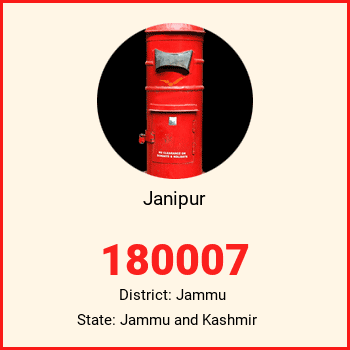 Janipur pin code, district Jammu in Jammu and Kashmir