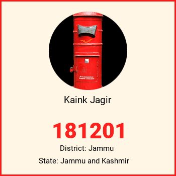 Kaink Jagir pin code, district Jammu in Jammu and Kashmir
