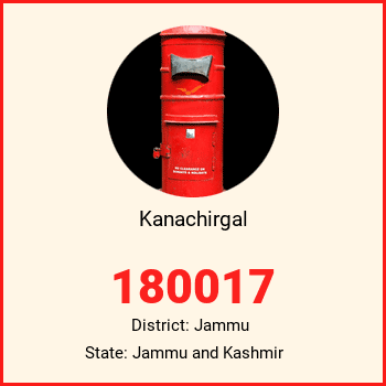 Kanachirgal pin code, district Jammu in Jammu and Kashmir