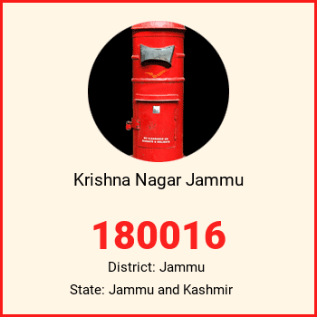 Krishna Nagar Jammu pin code, district Jammu in Jammu and Kashmir