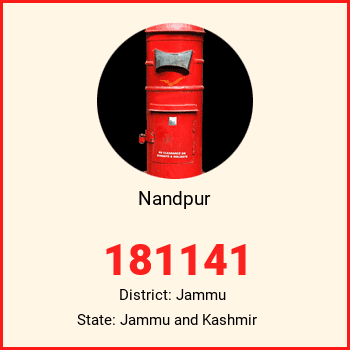 Nandpur pin code, district Jammu in Jammu and Kashmir