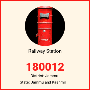 Railway Station pin code, district Jammu in Jammu and Kashmir