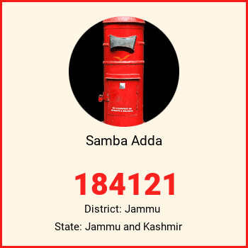 Samba Adda pin code, district Jammu in Jammu and Kashmir