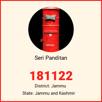 Seri Panditan pin code, district Jammu in Jammu and Kashmir