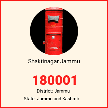 Shaktinagar Jammu pin code, district Jammu in Jammu and Kashmir