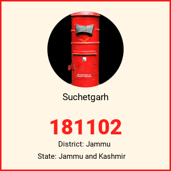Suchetgarh pin code, district Jammu in Jammu and Kashmir