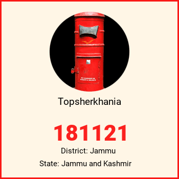 Topsherkhania pin code, district Jammu in Jammu and Kashmir