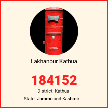 Lakhanpur Kathua pin code, district Kathua in Jammu and Kashmir