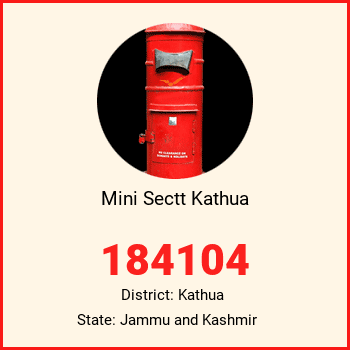 Mini Sectt Kathua pin code, district Kathua in Jammu and Kashmir