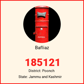 Bafliaz pin code, district Poonch in Jammu and Kashmir