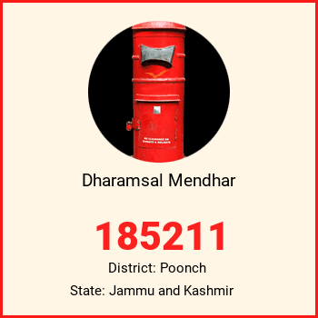 Dharamsal Mendhar pin code, district Poonch in Jammu and Kashmir