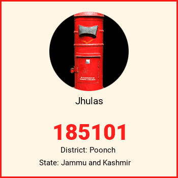Jhulas pin code, district Poonch in Jammu and Kashmir