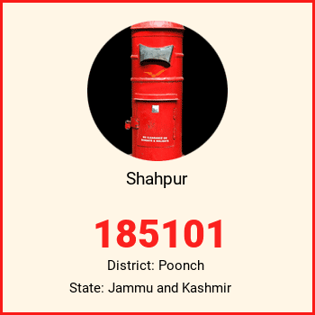 Shahpur pin code, district Poonch in Jammu and Kashmir