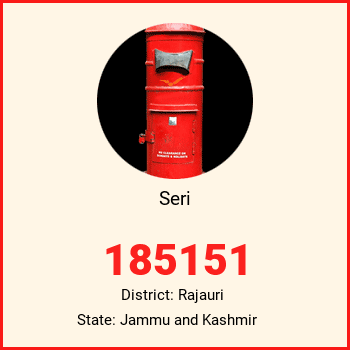 Seri pin code, district Rajauri in Jammu and Kashmir