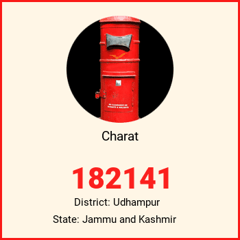 Charat pin code, district Udhampur in Jammu and Kashmir