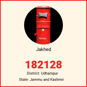 Jakhed pin code, district Udhampur in Jammu and Kashmir