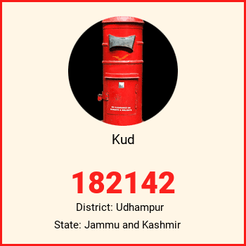 Kud pin code, district Udhampur in Jammu and Kashmir
