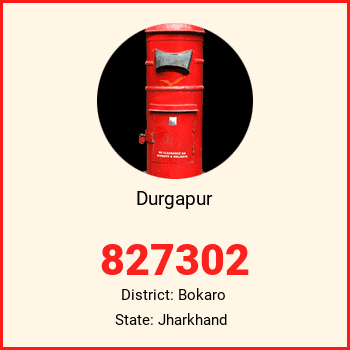 Durgapur pin code, district Bokaro in Jharkhand
