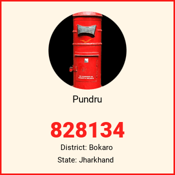 Pundru pin code, district Bokaro in Jharkhand