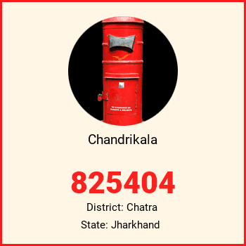 Chandrikala pin code, district Chatra in Jharkhand