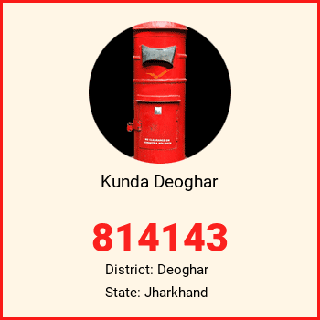 Kunda Deoghar pin code, district Deoghar in Jharkhand