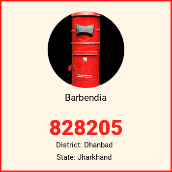 Barbendia pin code, district Dhanbad in Jharkhand
