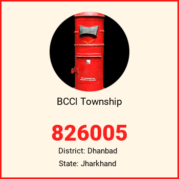 BCCl Township pin code, district Dhanbad in Jharkhand