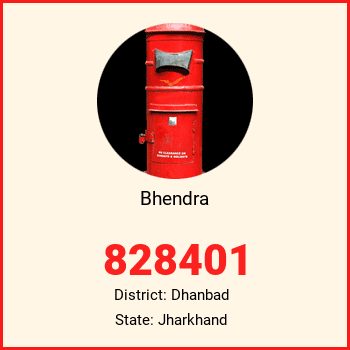 Bhendra pin code, district Dhanbad in Jharkhand