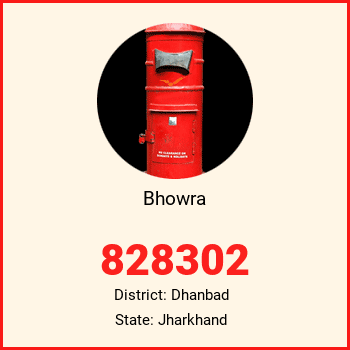 Bhowra pin code, district Dhanbad in Jharkhand