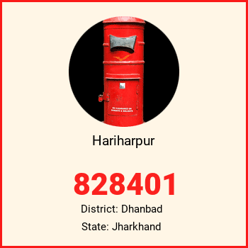 Hariharpur pin code, district Dhanbad in Jharkhand