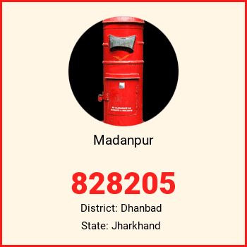 Madanpur pin code, district Dhanbad in Jharkhand