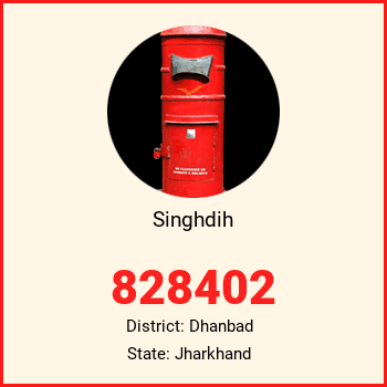 Singhdih pin code, district Dhanbad in Jharkhand