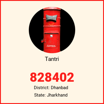 Tantri pin code, district Dhanbad in Jharkhand