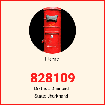Ukma pin code, district Dhanbad in Jharkhand