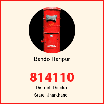 Bando Haripur pin code, district Dumka in Jharkhand