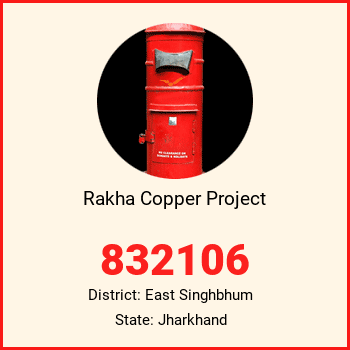Rakha Copper Project pin code, district East Singhbhum in Jharkhand