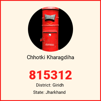 Chhotki Kharagdiha pin code, district Giridh in Jharkhand