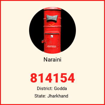 Naraini pin code, district Godda in Jharkhand