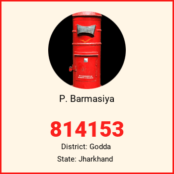 P. Barmasiya pin code, district Godda in Jharkhand