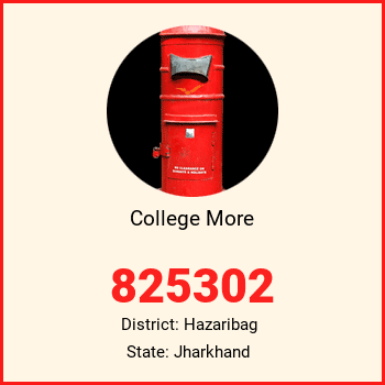 College More pin code, district Hazaribag in Jharkhand