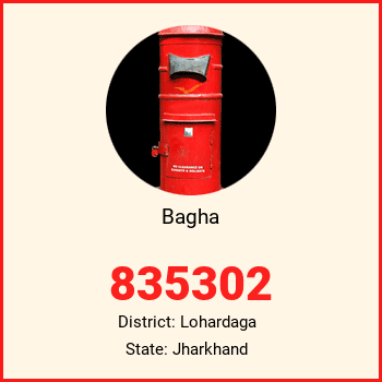 Bagha pin code, district Lohardaga in Jharkhand